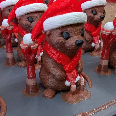 Chú Rái Cá Giáng Sinh Dễ Thương