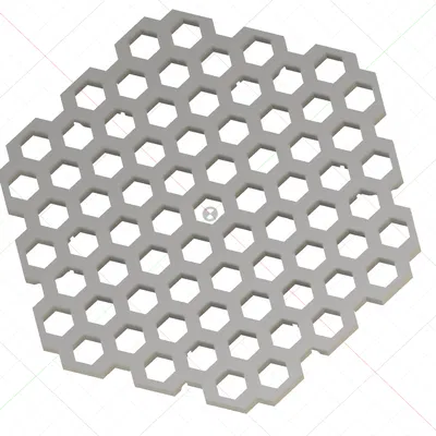 Miếng Lót Ly/Chén Hình Tổ Ong