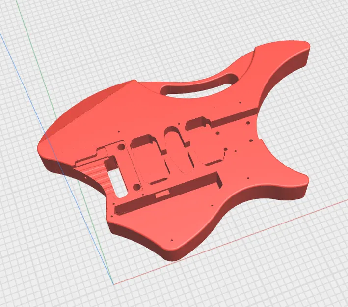 Mô hình Đàn Guitar Điện Mới - Image 1