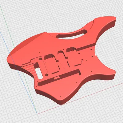 Mô hình Đàn Guitar Điện Mới