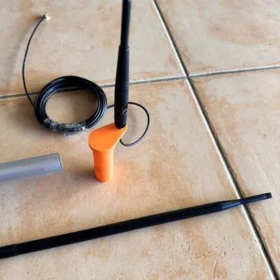 Đế anten cho sào vệ sinh hồ bơi rút telescopic