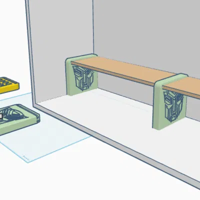 Đế Tăng Chiều Cao Trưng Bày Transformers