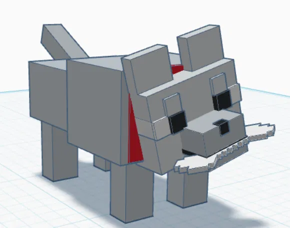 Chó Minecraft (Rufus) - Image 1