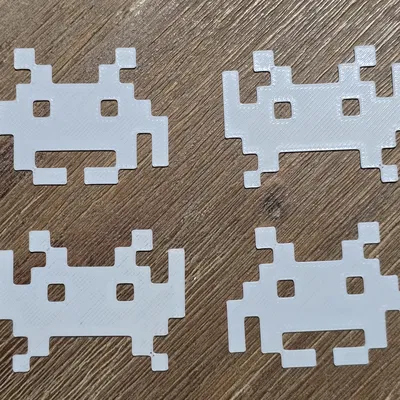 Đồ Trang Trí Alien 8bit Theo Thông Số - Bản Remix