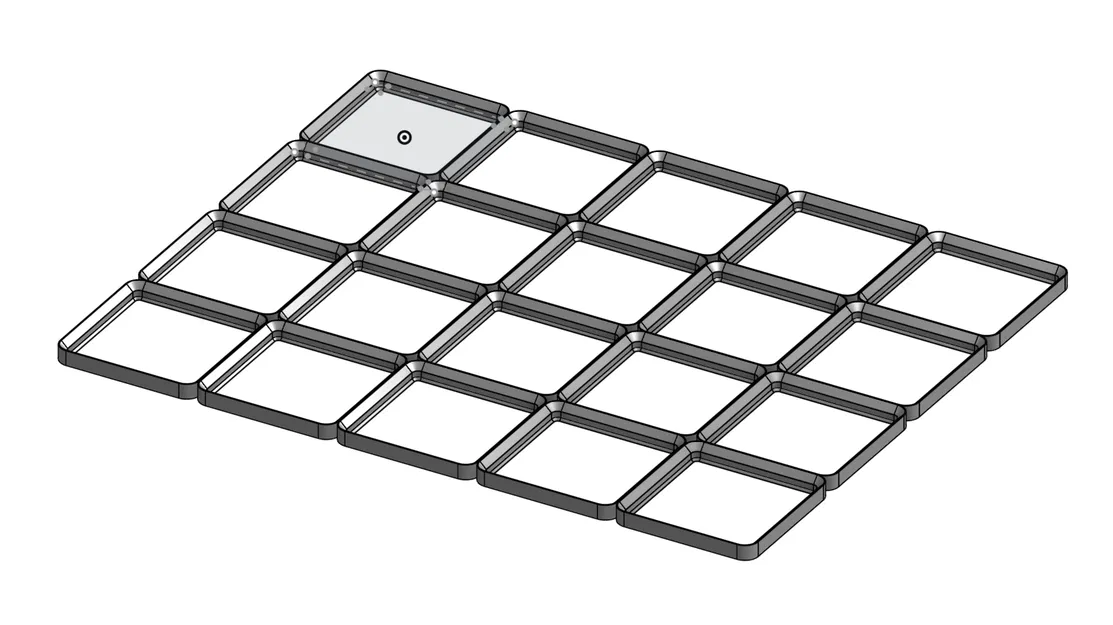 Khay Gridfinity Kích Thước Tùy Chỉnh (OnShape) - Image 1