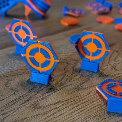 Mục tiêu - súng phóng đĩa / nerf / airsoft