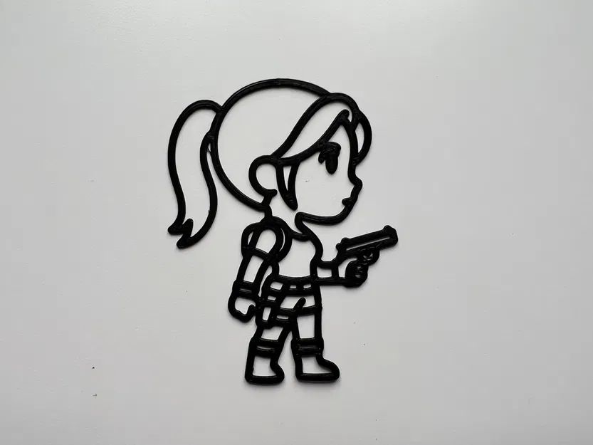 Tranh Treo Tường Lara Croft #1 - Image 1