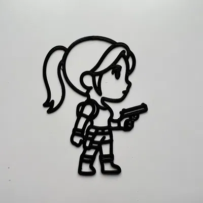 Tranh Treo Tường Lara Croft #1