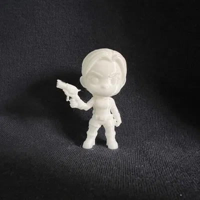 Mô hình Chibi Lara Croft 3D