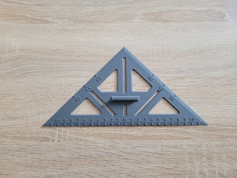 Thước Kê Góc Vuông Cho Bảng Trắng (24cm / 30cm) - Image 2