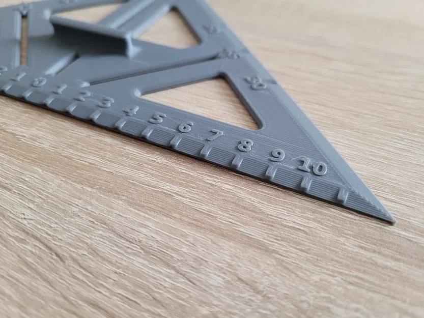 Thước Kê Góc Vuông Cho Bảng Trắng (24cm / 30cm) - Image 3