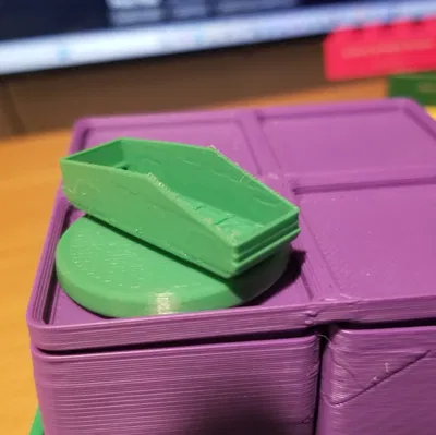 Xe Rác Crash Derby Cybertruck - Hộp Đựng Gridfinity Tỷ Lệ 1:6-7'