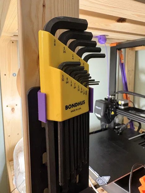 Giá đỡ bộ lục giác Bondhus imperial cho IKEA Skadis - Image 1