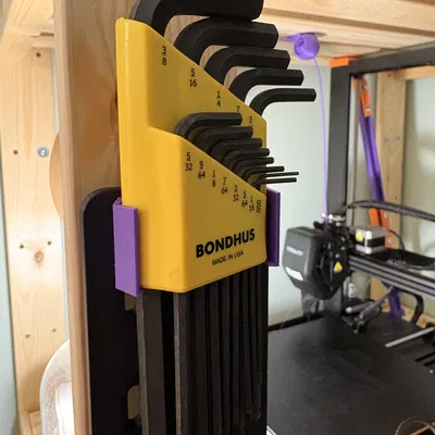 Giá đỡ bộ lục giác Bondhus imperial cho IKEA Skadis