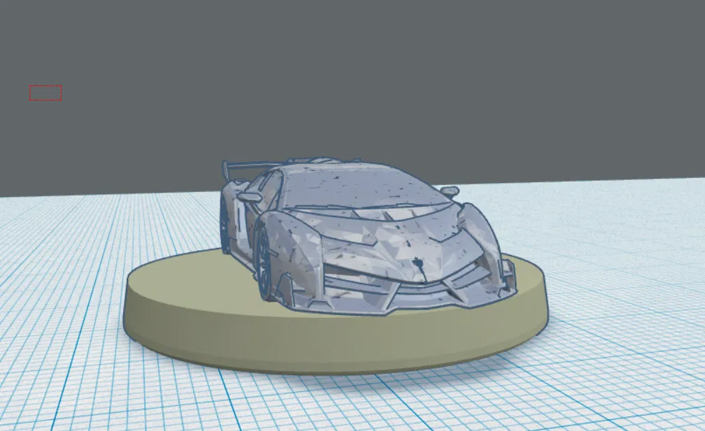 Mô hình Lamborgini Veneno cho Game Crash Derby - Image 2