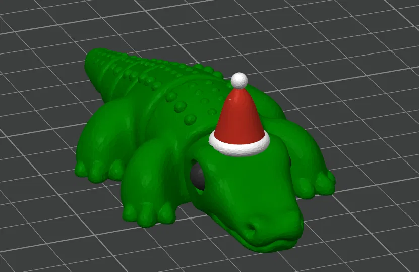 Cá Sấu Giáng Sinh!! Đồ Chơi Fidget - Image 1