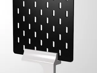 Giá đỡ bàn Ikea Skadis Dày 5mm, Mặt trên 40mm - Image 4