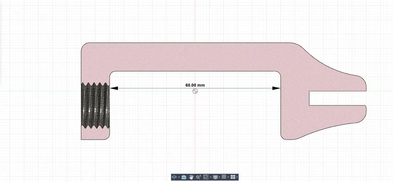 Giá đỡ bàn Ikea Skadis Dày 5mm, Mặt trên 40mm - Image 5
