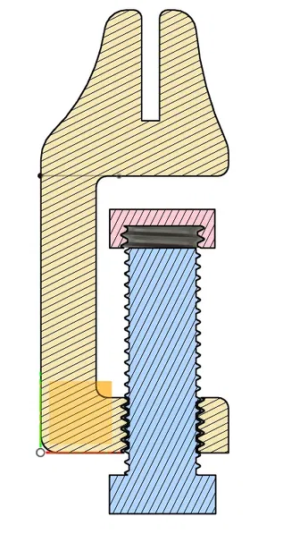 Giá đỡ bàn Ikea Skadis Dày 5mm, Mặt trên 40mm - Image 6