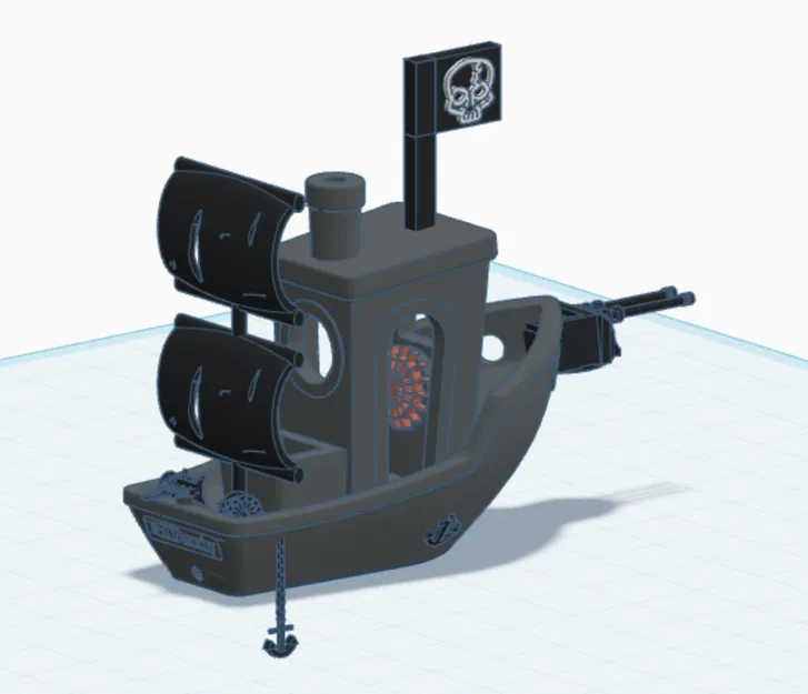 Mô hình Benchy Cướp Biển "Pirate Benchy" - Image 2