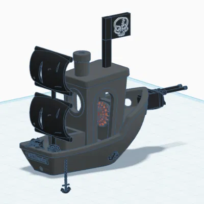 Mô hình Benchy Cướp Biển "Pirate Benchy"