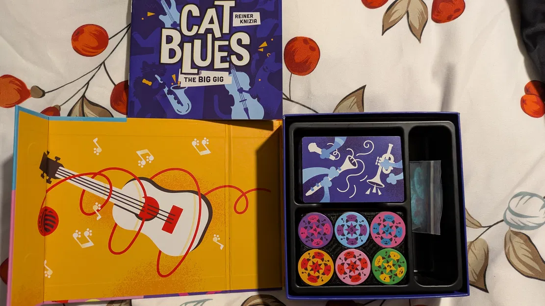 Cat Blues the Big Gig Organizer - Hộp Đựng Tổ Chức Sự Kiện Lớn - Image 1