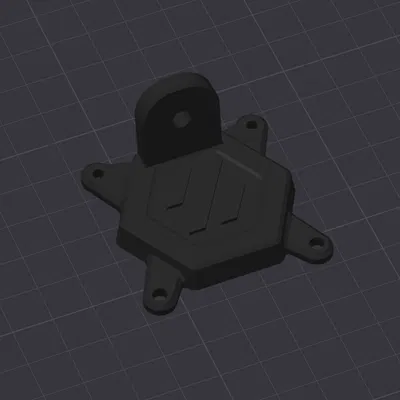 Nắp Top Hat có chỗ giữ ống Bowden