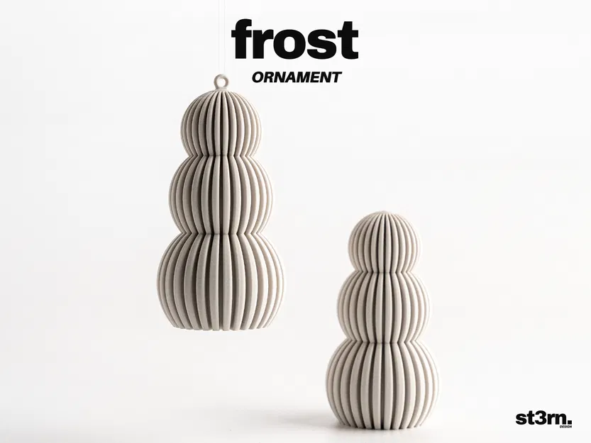 Frost ⬝ Ornament - Trang trí Người Tuyết Tối Giản - Image 1