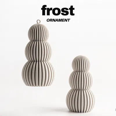 Frost ⬝ Ornament - Trang trí Người Tuyết Tối Giản