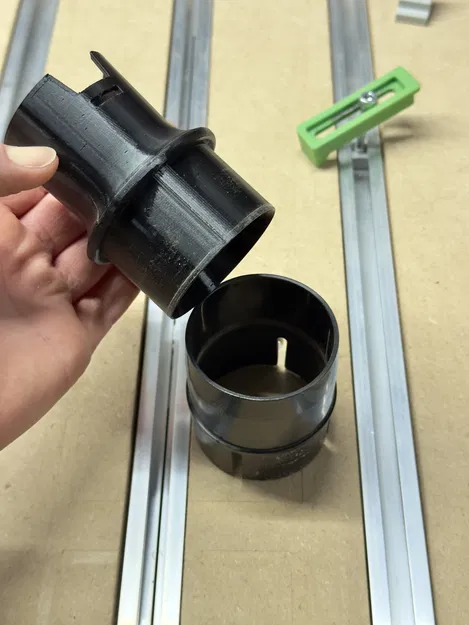 Adapter Dây Hút Bụi Wuerth cho Shapeoko 5 Pro Sweepy V2 - Image 2