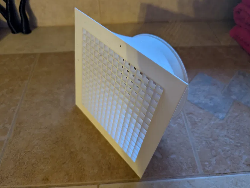 Nắp Che Ống Thông Gió Tường Cho Ống Dẫn 6" - Image 1