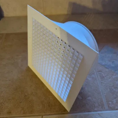 Nắp Che Ống Thông Gió Tường Cho Ống Dẫn 6"