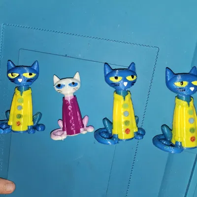 Mèo Pete - 4 Cúc Ngầu