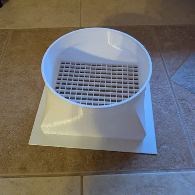 Nắp Che Ống Thông Gió Tường Cho Ống Dẫn 6"