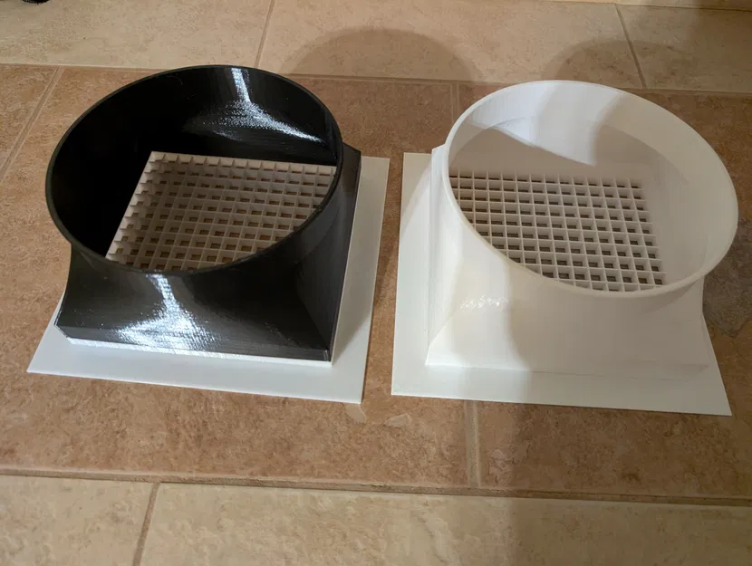 Nắp Che Ống Thông Gió Tường Cho Ống Dẫn 6" - Image 6