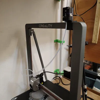 Ender-3 V3 Plus: Giá đỡ cuộn dây và cảm biến gắn trần tùy chỉnh