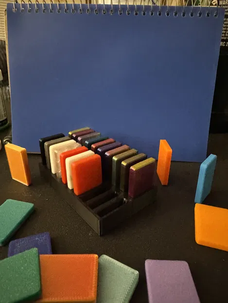 Thẻ Đựng Mẫu Sợi Và Đế Đựng - Image 1