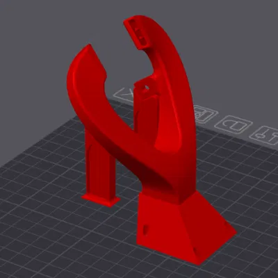 Mega MK4 X Carriage Fan Duct Remix