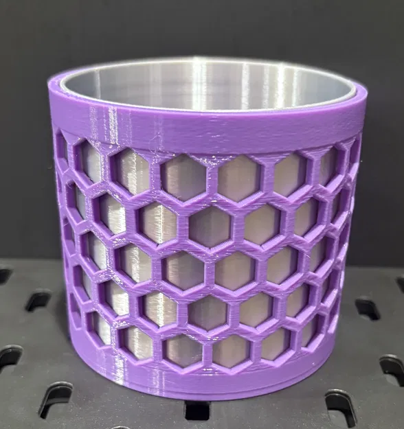 Hộp Đựng Bút Hình Học - Thiết Kế Hai Màu - Image 3