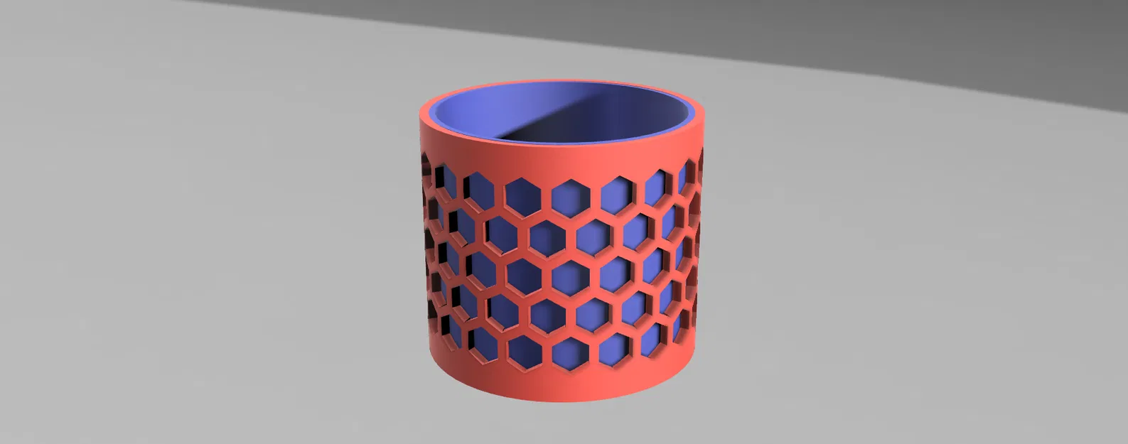 Hộp Đựng Bút Hình Học - Thiết Kế Hai Màu - Image 4