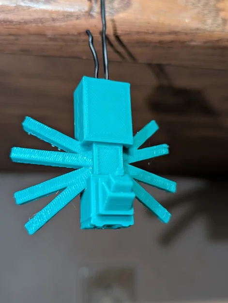 Móc khóa Giáng sinh Nhện Minecraft - Image 2