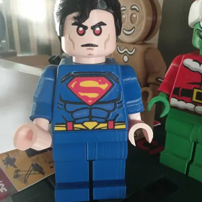 Mô Hình Minifigure Khổng Lồ Superman