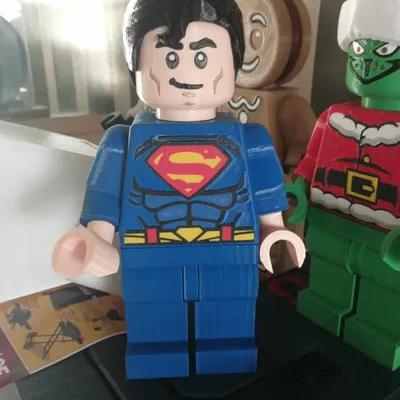 Mô Hình Minifigure Khổng Lồ Superman