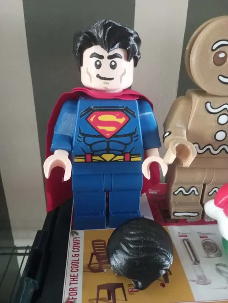 Mô Hình Minifigure Khổng Lồ Superman - Image 4