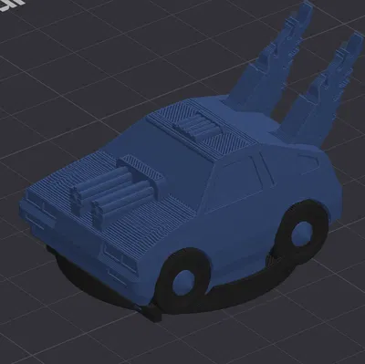 The Nitro Bruiser: Xe Đua Hủy Diệt - In không cần hỗ trợ - Có thể in đa sắc