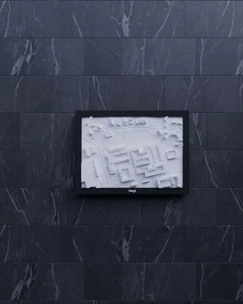 Mô hình địa hình 3D Hegi, Thụy Sĩ - Image 1