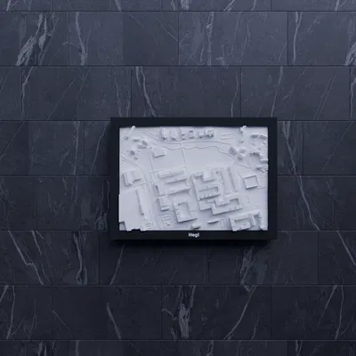 Mô hình địa hình 3D Hegi, Thụy Sĩ