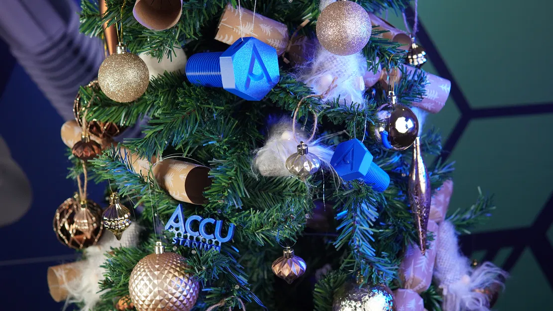 Phụ Kiện Trang Trí Cây Thông Noel Hình Bu-lông Lục Giác Accu - Image 4