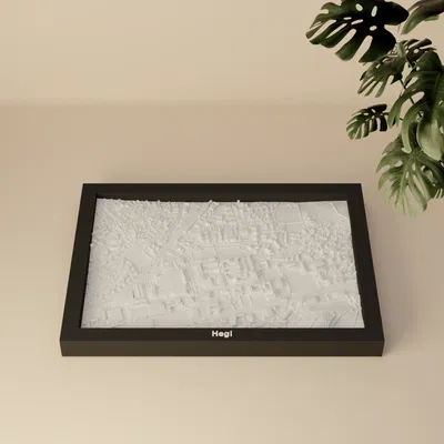 Hegi, Thụy Sĩ - Mô hình địa hình thu nhỏ 3D