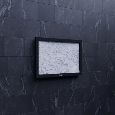 Hegi, Thụy Sĩ - Mô hình địa hình thu nhỏ 3D